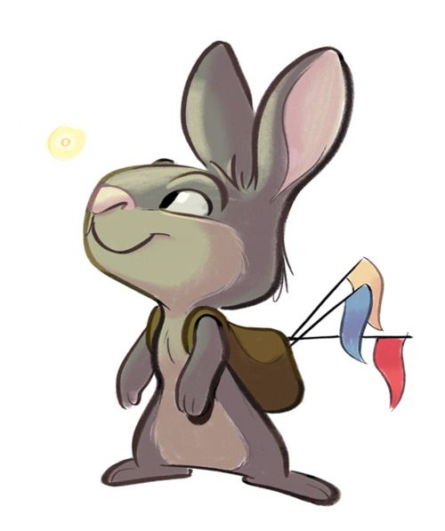 兔子-卡通版