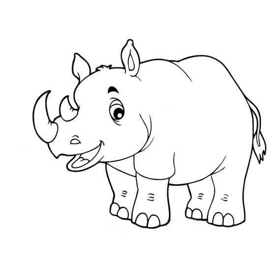 犀牛-简笔画版