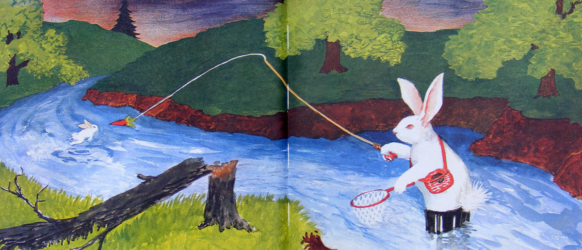 经典绘本欣赏逃家小兔