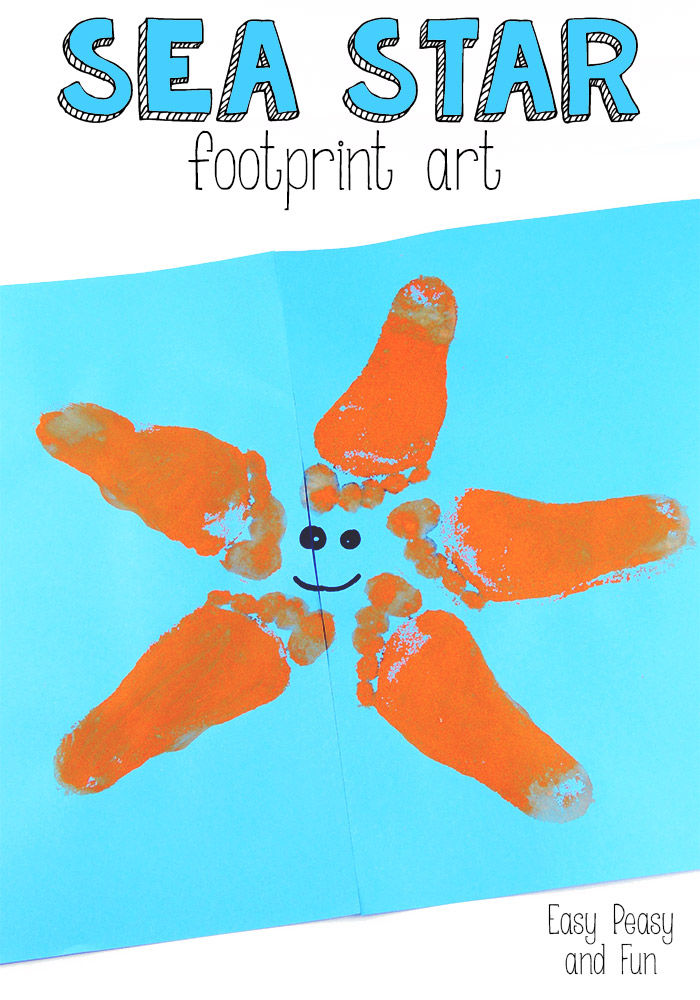 starfish-footprint-art