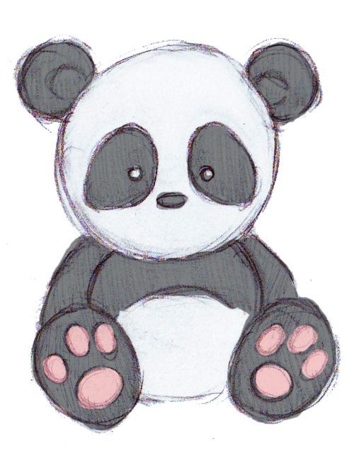 熊猫-简笔画版