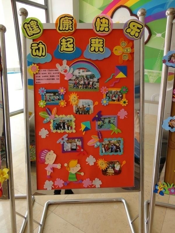 幼儿园都会根据自己班级主题设计制作展板,展板是以班本主题内容为