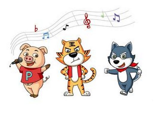 中班艺术领域教案:《小动物在唱歌》