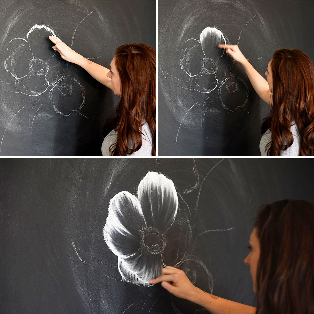 粉笔画|超全粉笔画素材,让你学会在黑板上变魔术!