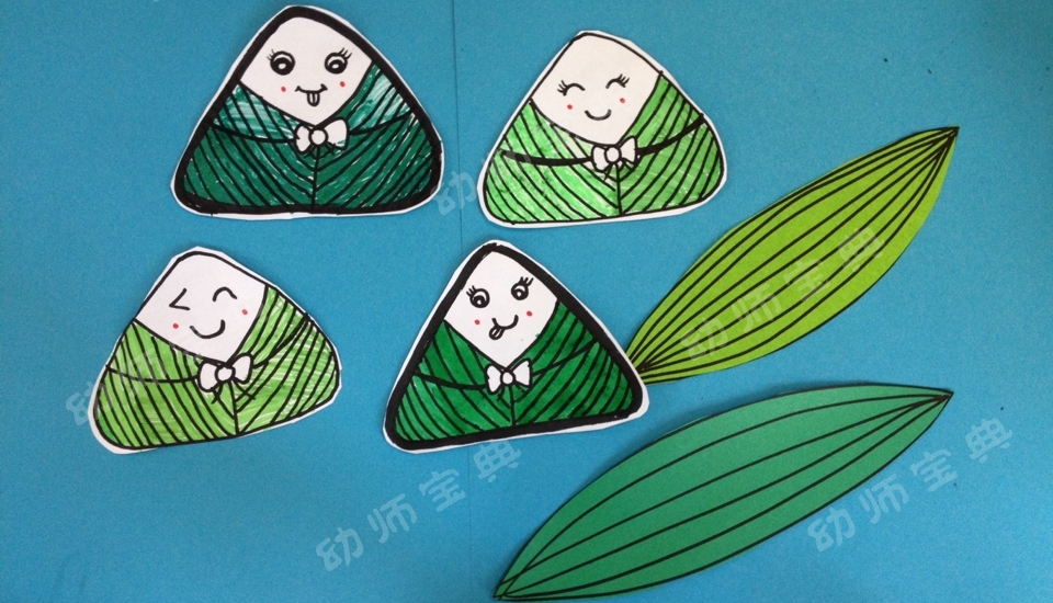 美工课必备 | 创意粽子画,让你体验一个不一样的端午节