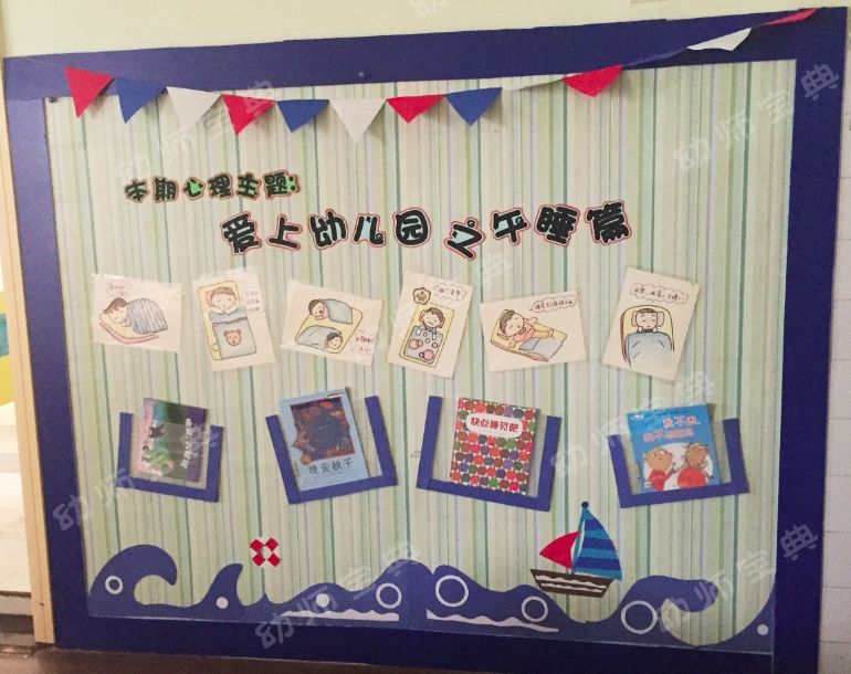 小班全屋环创 | 太美了,海军风主题环创能做的如此精致!