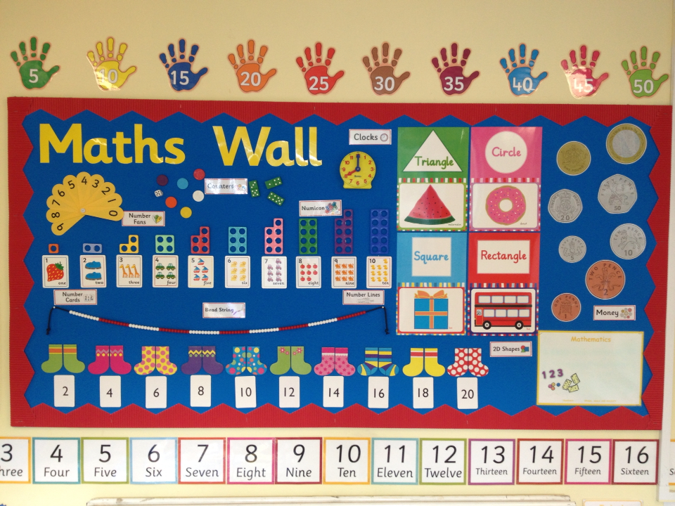 主题墙|来一面数学互动墙吧,新学期更容易上手!