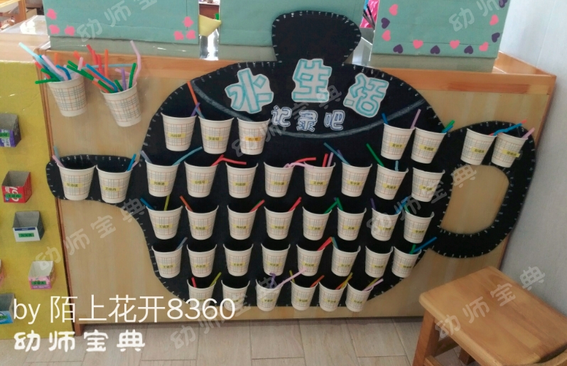 生活环创 | 喝水区的18款设计,让幼儿喝水成为习惯