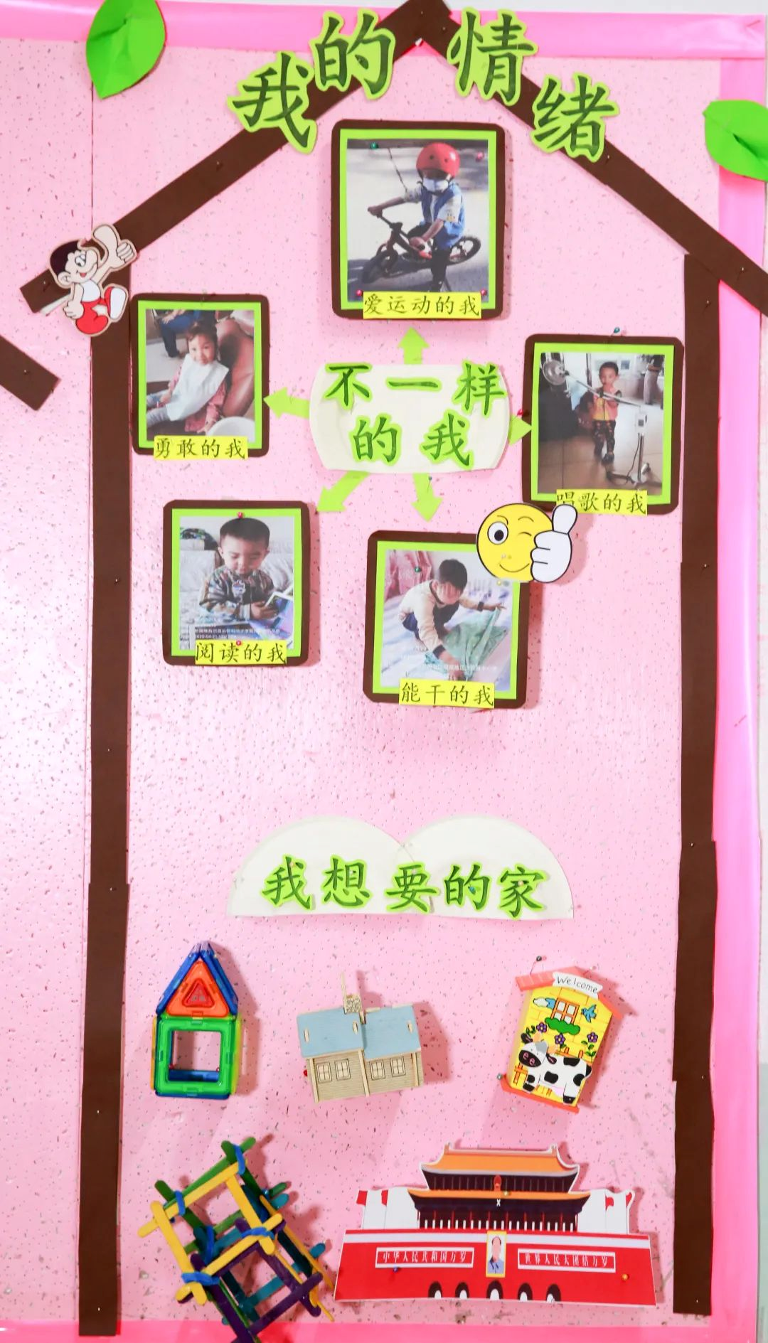 《我喜欢我自己》主题环创 | 开学啦,你的主题墙搞定