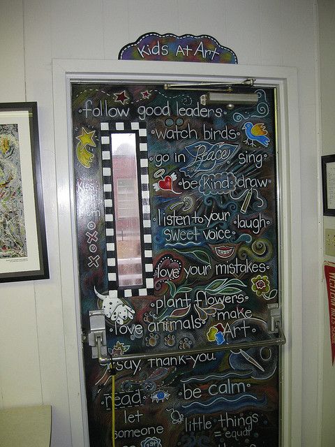 Chalkboard-Door