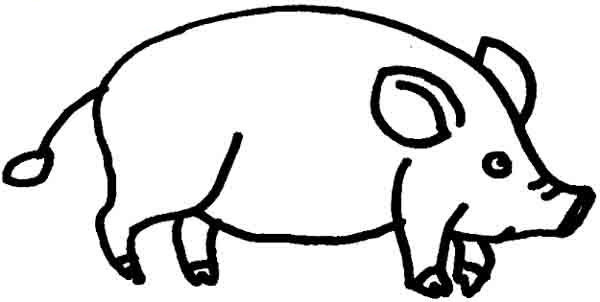 猪简笔画版