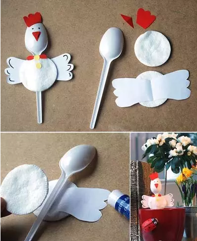 装饰盆景很不错吧~这么多漂亮的手工产品都是勺子diy出来哦~阅读1439