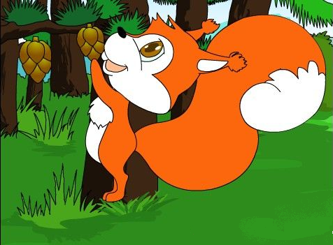 中班音乐教案小松鼠找松果