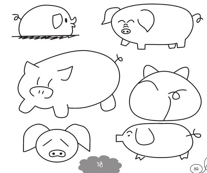 我们一起学画画 动物篇 1 幼师宝典官网