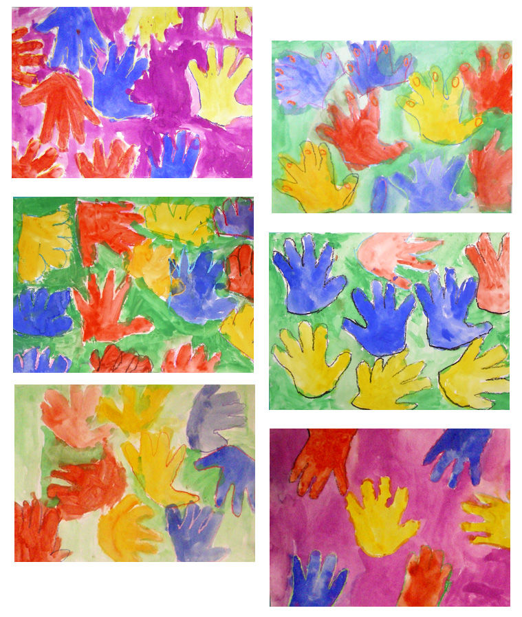 布朗老师的美术课之"手掌绘图"