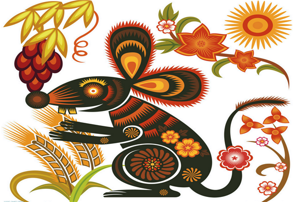 小老鼠跳到了牛背上,人们一看说:"好大的老鼠"师:那老虎和龙那么厉害