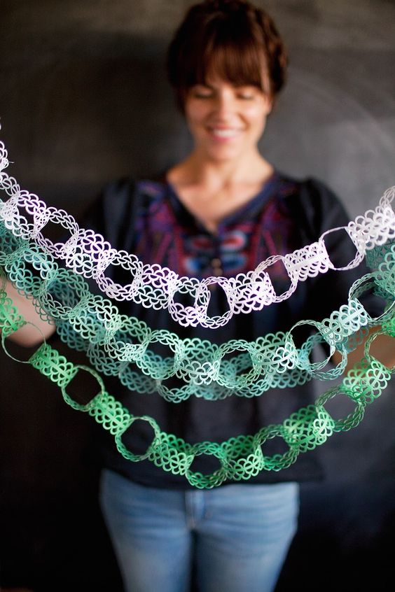 纸环的超全玩法,搞定你能想到的所有环创