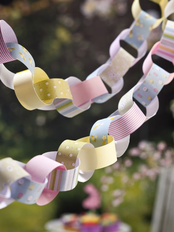 纸环的超全玩法,搞定你能想到的所有环创