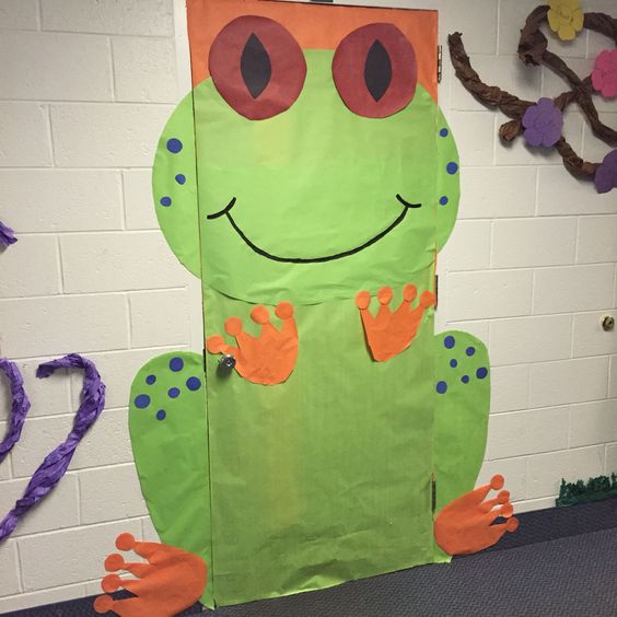 环创青蛙出马门窗走廊主题墙一招搞定