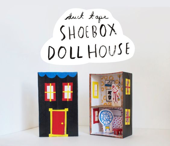 鞋盒做的房子
