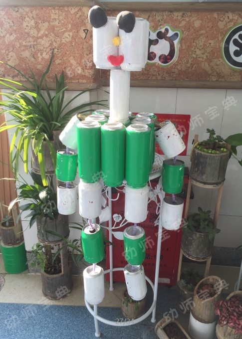 原来自然角还可以这样布置绝对是园里一道美丽的风景线