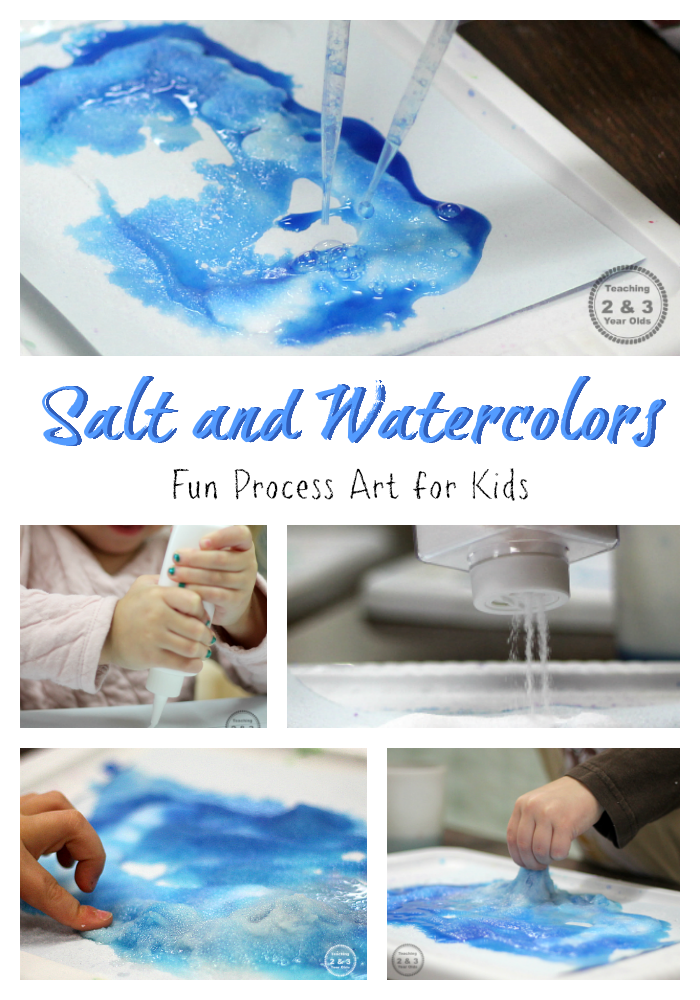 盐+胶水｜两味鲜美的“水彩伴侣”，让你的创意绘画魔力翻倍！