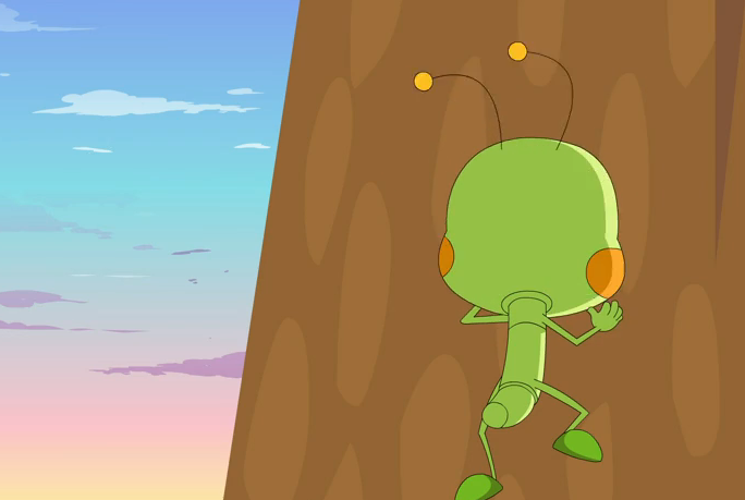 啊,我明白了,好样的节节虫.