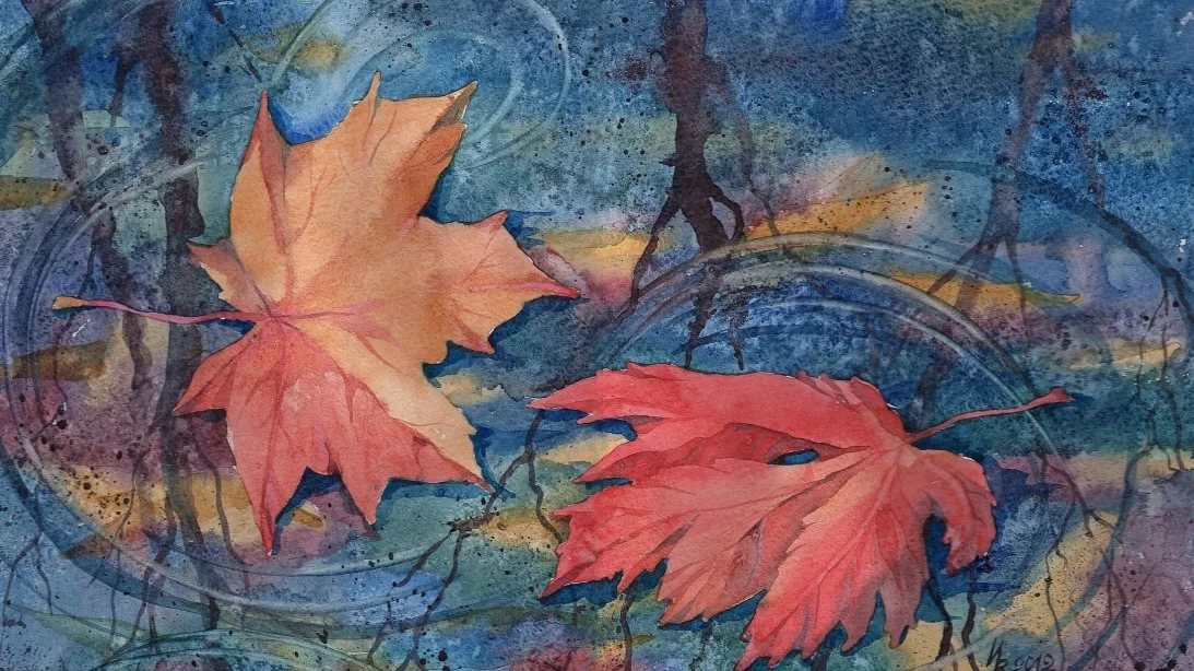 秋季美工 | 从拼贴到线描，秋天的树叶，竟能涵盖这么多画种！