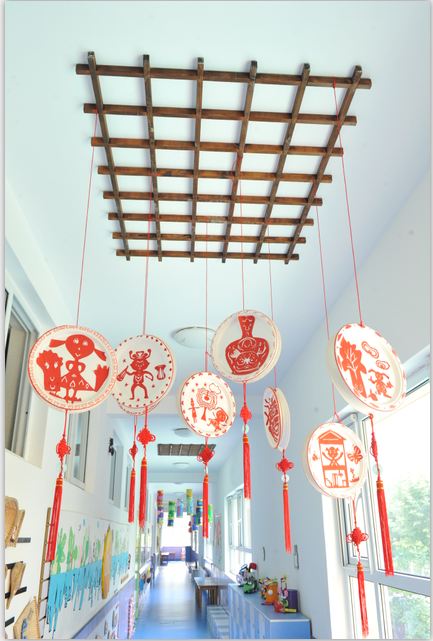 走廊环创 | 剪呀剪,剪出孩子喜欢的剪纸走廊