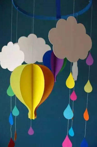 吊饰听说夏天教室里挂上这些小清新可以清凉一夏哦