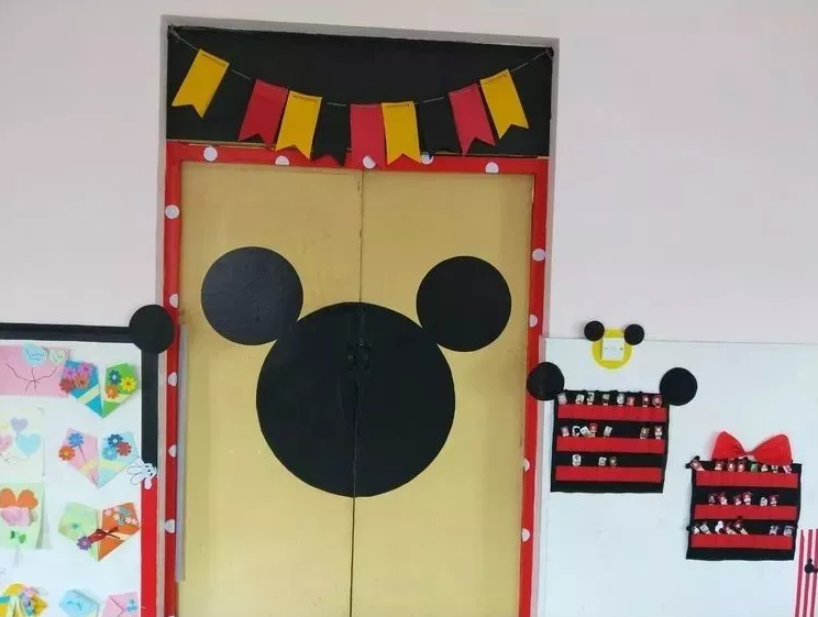 全屋环创新学期想和孩子一起住进童话乐园那就来套米奇系列环创