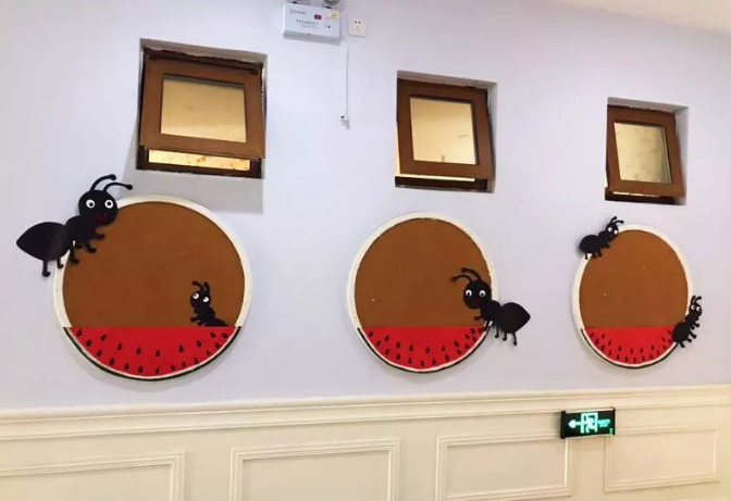 主题环创|托小班全屋主题环创《蚂蚁和西瓜》