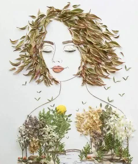 手工欣赏 | 秋季幼儿园老师手中的那些自然物,美到让人窒息!
