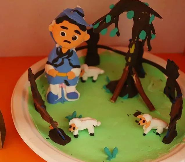 在这所幼儿园,老师们将历史谚语,成语故事巧妙的融入到园所的环创之中