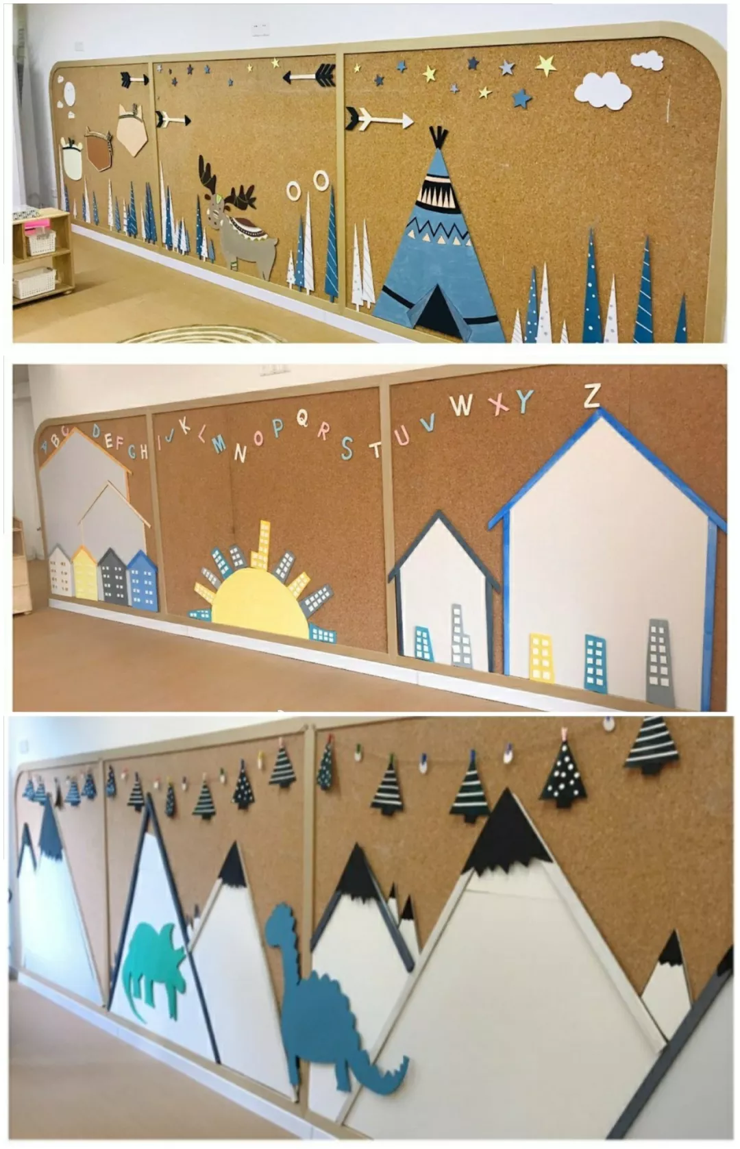 主题墙不是幼师的才艺展示区,加班做给成人观赏有什么意义?